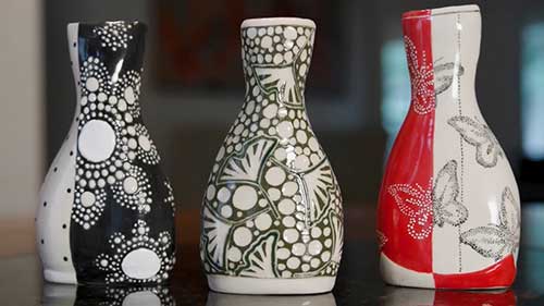 陶瓷综合装饰技巧