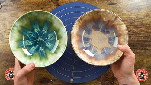 施釉与装饰纹样