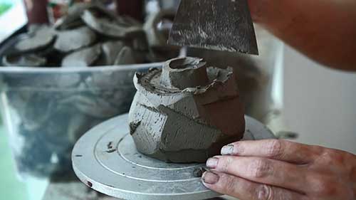 日式茶杯的制作