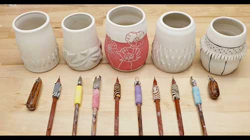 五种陶罐样式1胎装饰