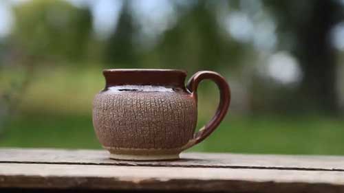 陶瓷的裂纹肌理