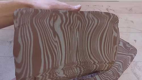 怎么做出大理石纹路