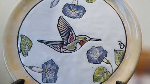 陶瓷贴花法的应用