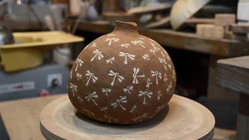 陶瓷装饰技法镶嵌1