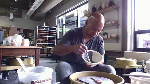 陶瓷的镶嵌技法