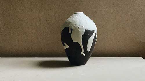 刷毛目技法的运用