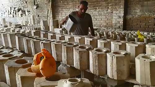 注浆成型操作流程