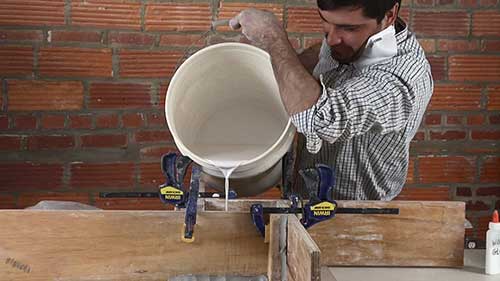 石膏模具的制作