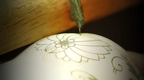 德国梅森瓷器彩绘