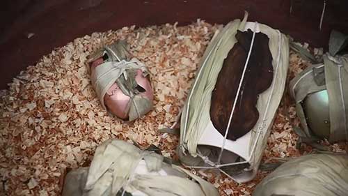 烧成工艺：桶烧