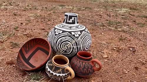 怎么坑烧生陶器