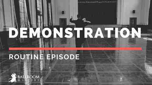 华尔兹示范教学 05 犹豫换步