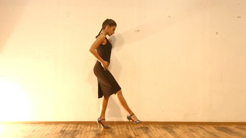 女子探戈技巧表演