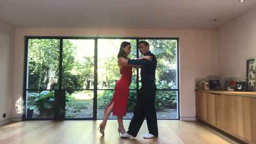 阿根廷探戈教学：截步