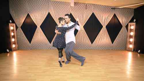 阿根廷探戈教学：科特步与滑动