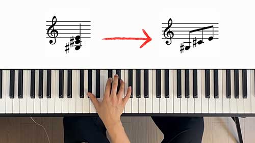 由易到难的琶音技巧