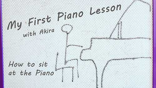 钢琴入门课01坐姿