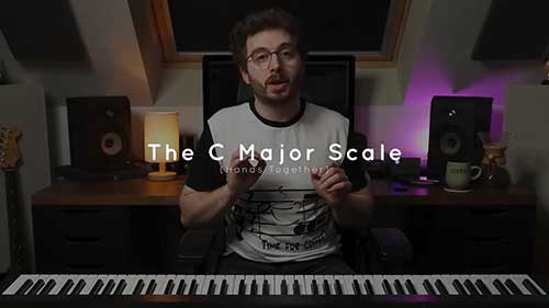 钢琴音阶初学者教程02