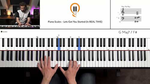 钢琴音阶初学者教程04