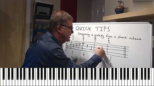 旋律教程：用和弦创作旋律