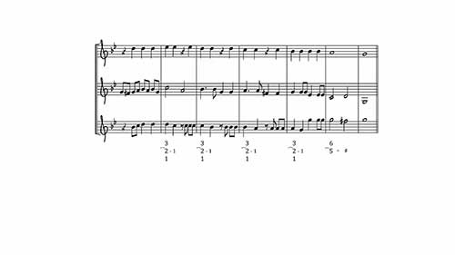 模仿对位法教程02如何写无终卡农