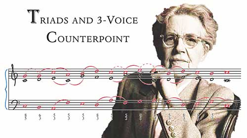 和声学教程：如何用三和弦作曲