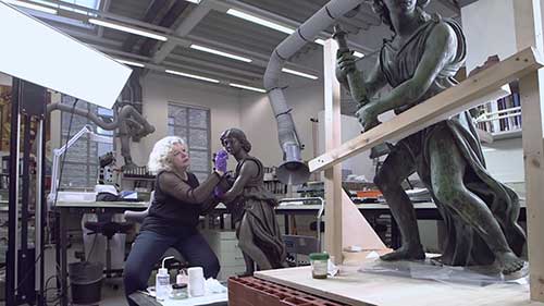 保护沃尔西天使雕塑