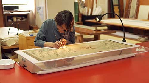 文物保护的幕后