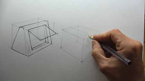 产品设计速写——构造线