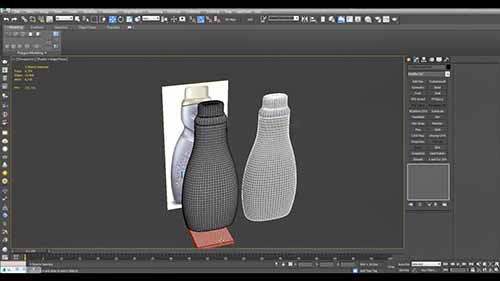 洗衣液瓶3D建模