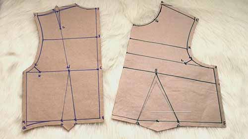 打板制图——简单的大身样版