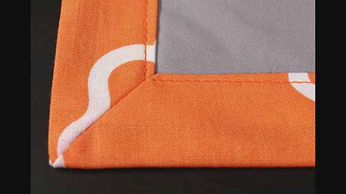 缝纫小技巧——如何缝制斜角缝