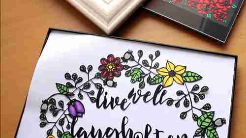 剪纸基础知识：装裱剪纸