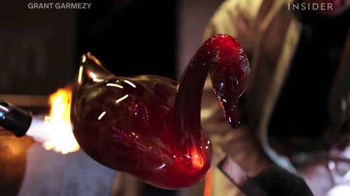 玻璃艺术家格兰特·加梅齐