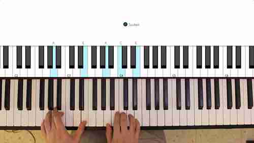 钢琴基础课程 1学习和弦