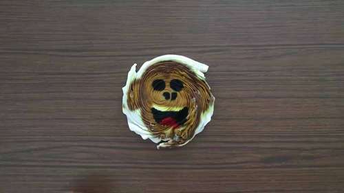 扎染图案——自画像