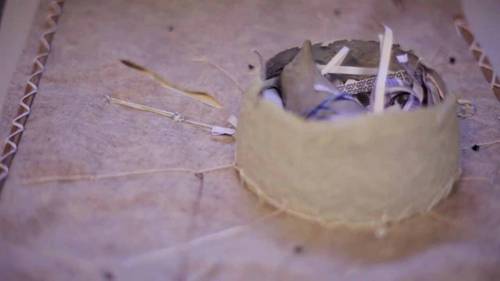 纤维艺术家的创作媒介