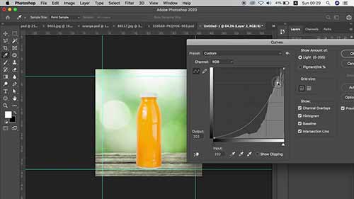 设计果汁横幅广告