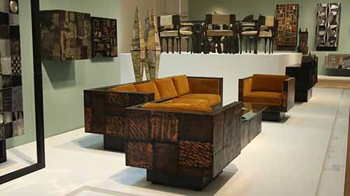 冷金属融入家具艺术