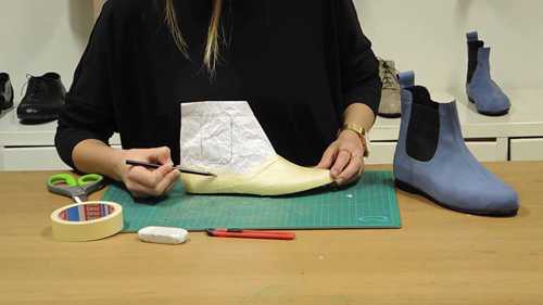 鞋样制作——切尔西靴