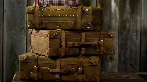 皮革手提箱设计