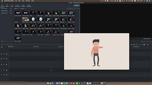 如何在Filmora中制作讲解员视频动画
