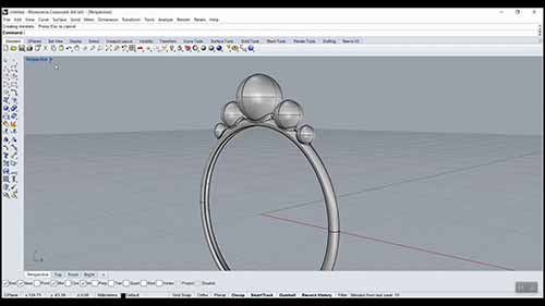 犀牛3D建模基础教程 戒指01