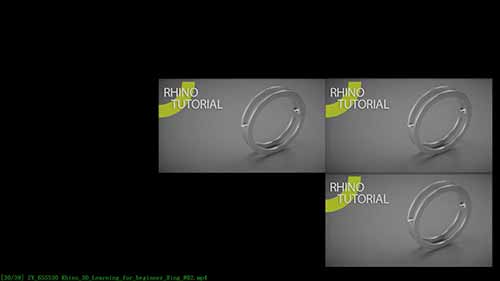 犀牛3D建模基础教程 戒指02