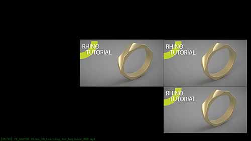 犀牛3D建模基础教程 戒指08