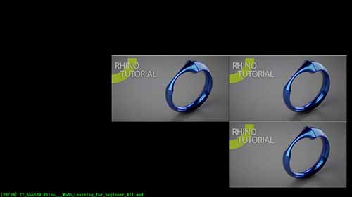 犀牛3D建模基础教程 戒指11