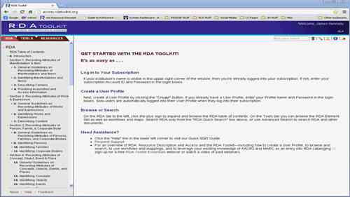 RDA Toolkit的使用方法