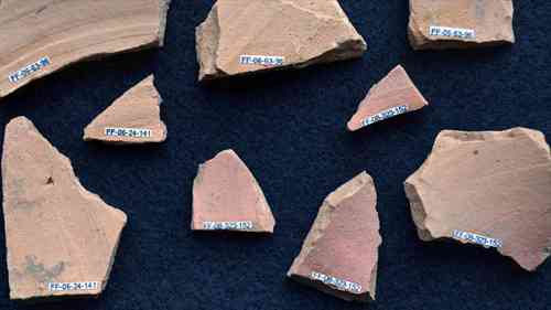 深入考古实验室——标记文物