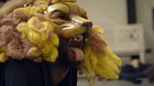 在戏剧学院的一天