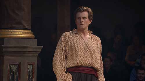 《无事生非》第二幕第三场